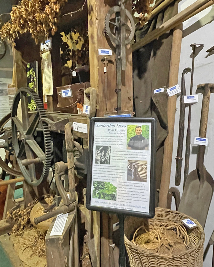 Agriculture room, Tenterden & District Museum
