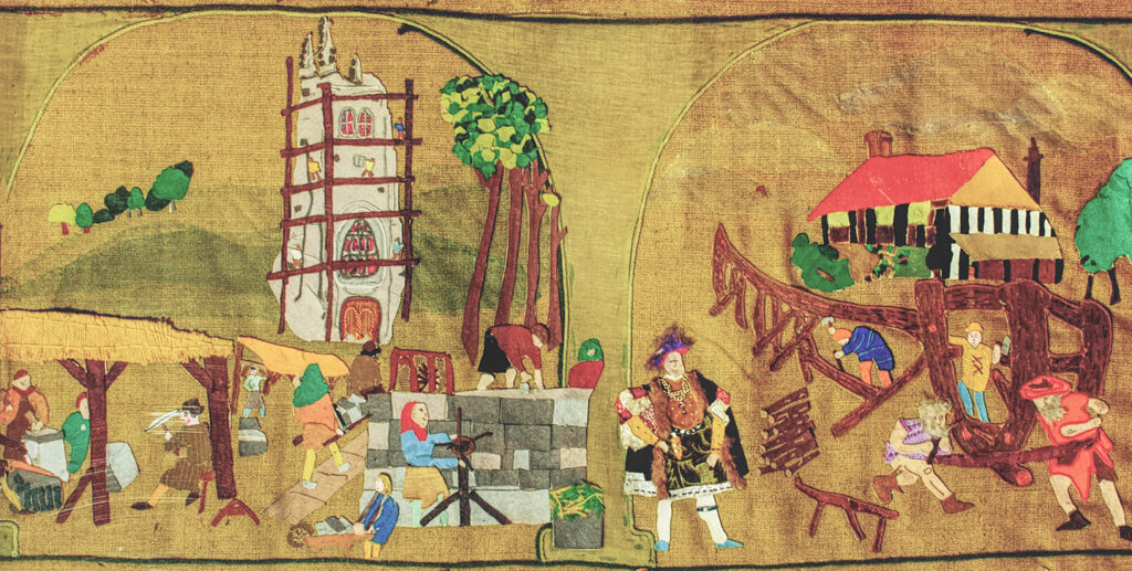 Tenterden tapestry panel